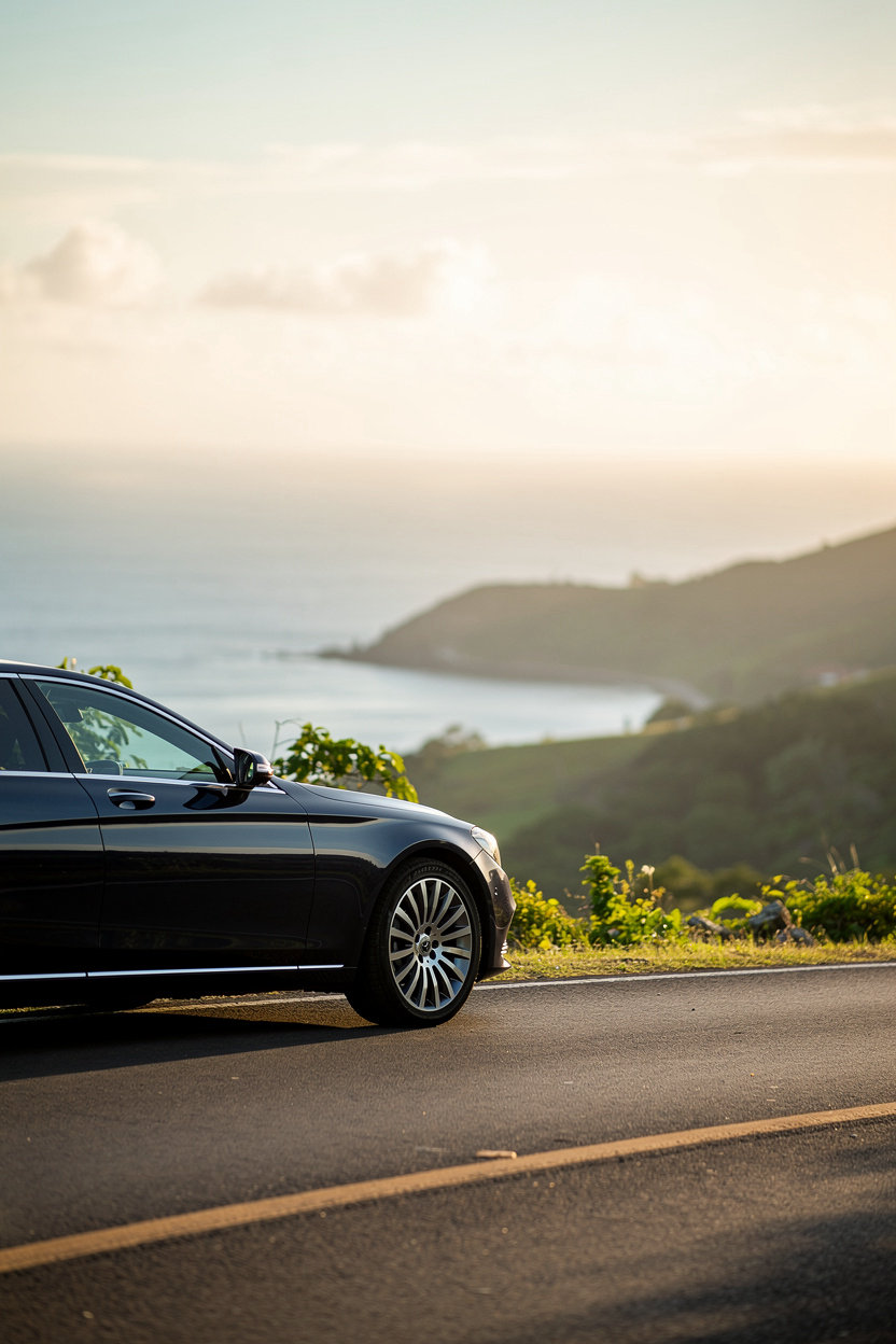 All VIP St. Lucia scenic Saint Lucia viewpoint overlooking the coast, showing island tours and transfers from Rodney Bay